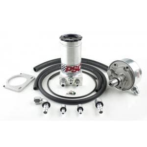 PSC Remote-Fill Power Steering Pump and Remote Reservoir Kit  (16MM Female HP, -10AN Feed) | PK1490 | 1994-2002 Dodge Cummins