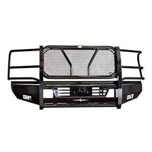 Frontier Truck Gear Front HD Bumper w/ Grille Guard (Light Bar Compatible) | FTG300-20-7006 | 2007-2010 Chevy Duramax