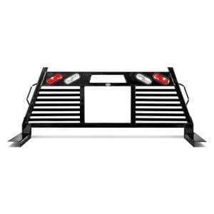 Frontier Truck Gear Headache Rack (Open Window w/ Lights) | FTG110-19-9009 | 1999-2016 Ford Powerstroke