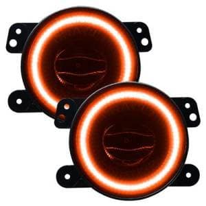 Oracle Lighting High Performance 20W LED Fog Lights (Orange) | ORL5846-005 | 2018+ Jeep Gladiator 