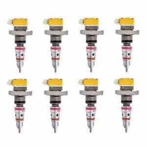 Premium REMAN 7.3 OBS Powerstoke Injector Set (8) | F81Z9E527DRM, AP63800AA, FI-2-RM | 1994-1998 Ford Powerstroke OBS 7.3L
