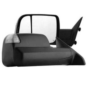 10-12 Dodge 2500 & 3500 Extendable Power Adjust LED Tow Mirror Set (SMOKE) | 2010-2012 Dodge Cummins 2500/3500