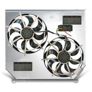 Flex-A-Lite Direct-Fit Dual Electric Cooling Fans | FX105397 | 1999-2003 Ford Powerstroke 7.3L