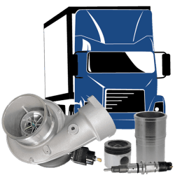 Heavy Diesel Semi (Class 8 & 9) Truck Parts